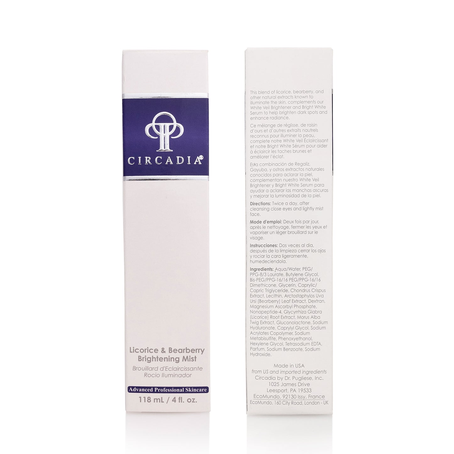 Licorice & Bearberry Brigthening Mist
